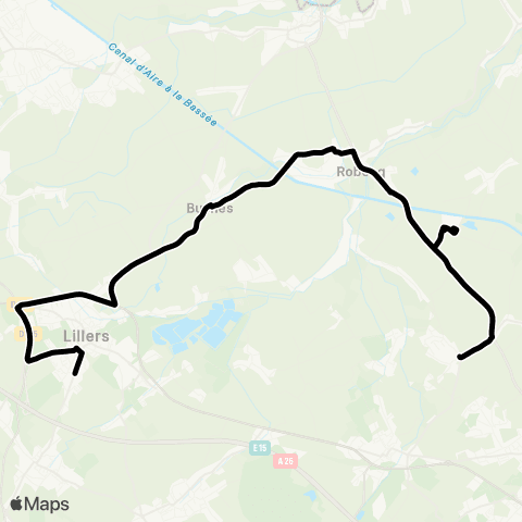 Tadao Scolaires  map