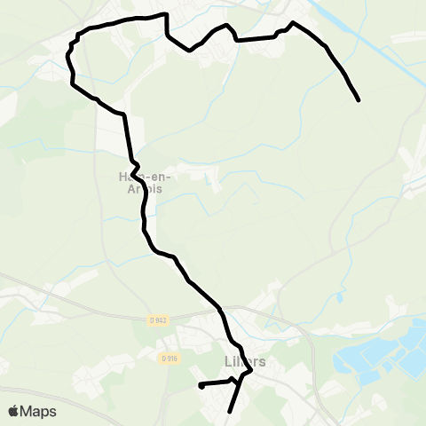 Tadao Scolaires  map