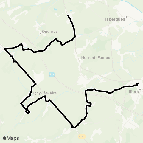 Tadao Scolaires  map