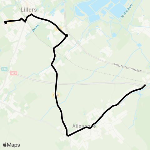 Tadao Scolaires  map