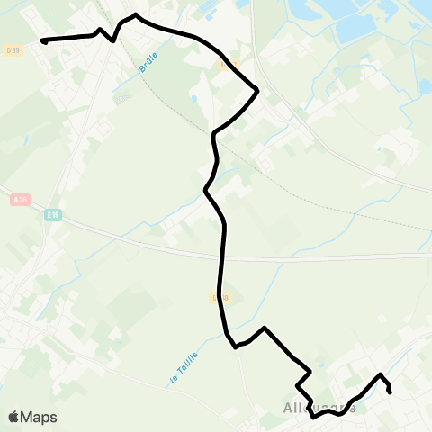 Tadao Scolaires  map