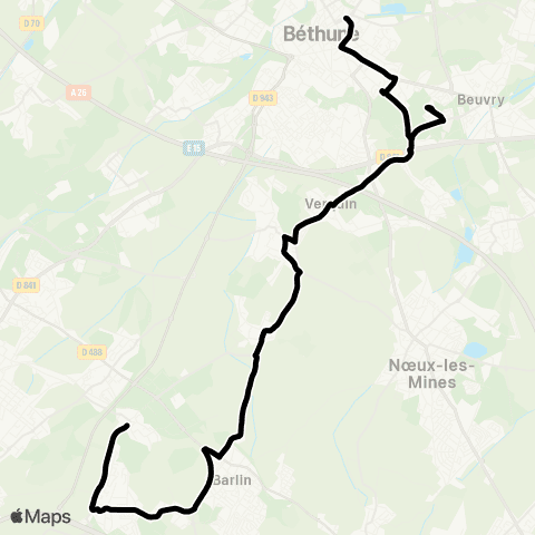 Tadao Scolaires  map