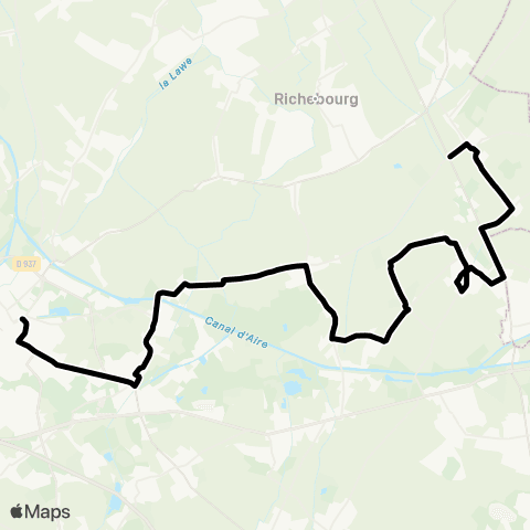 Tadao Scolaires  map