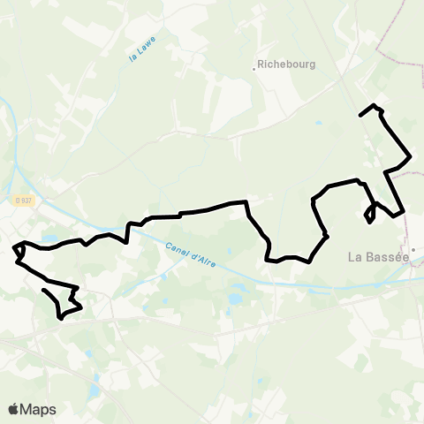 Tadao Scolaires  map