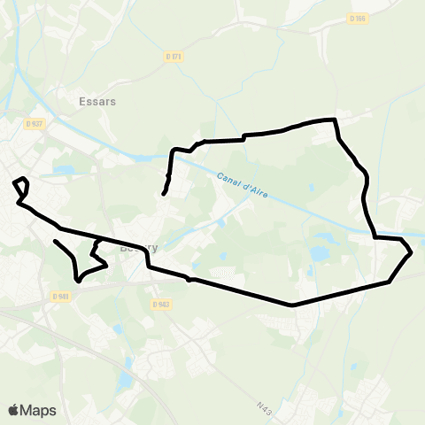 Tadao Scolaires  map