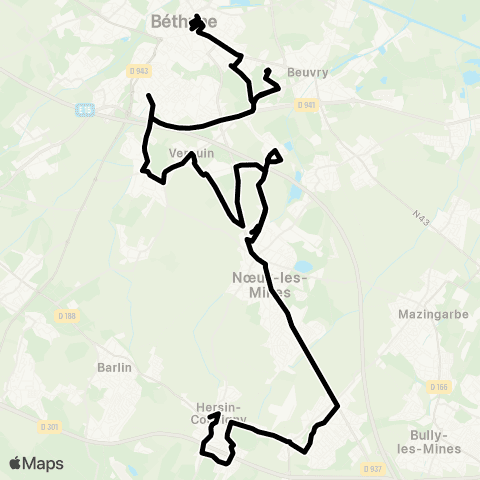 Tadao Scolaires  map