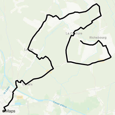 Tadao Scolaires  map