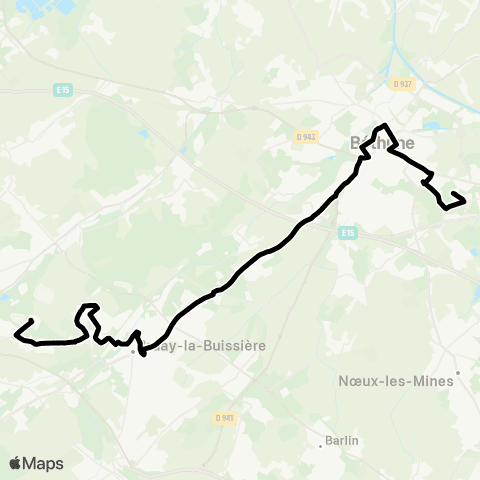 Tadao Scolaires  map