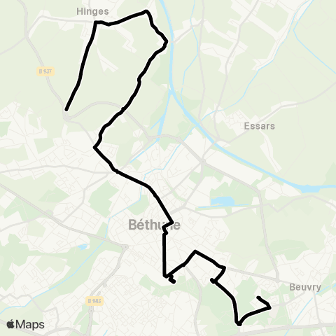 Tadao Scolaires  map