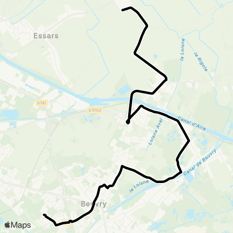 Tadao Scolaires  map