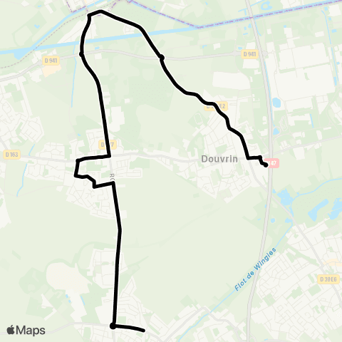 Tadao Scolaires  map