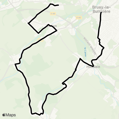 Tadao Scolaires  map