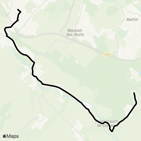 Tadao Scolaires  map