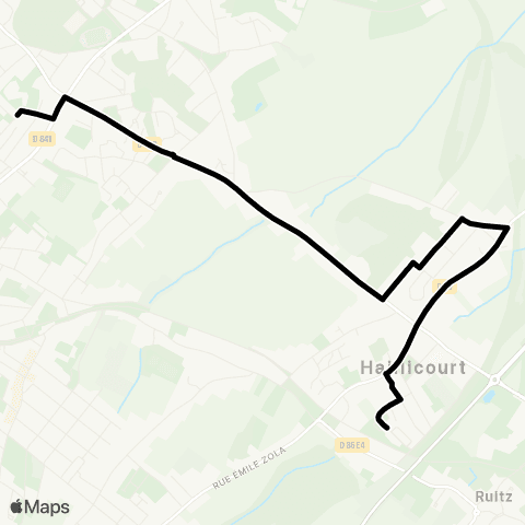 Tadao Scolaires  map