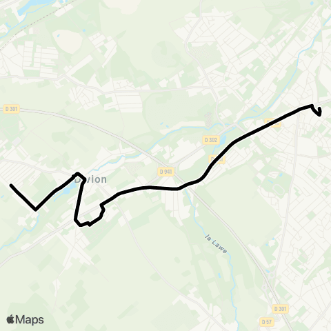 Tadao Scolaires  map