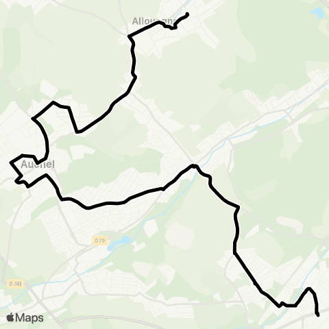 Tadao Scolaires  map