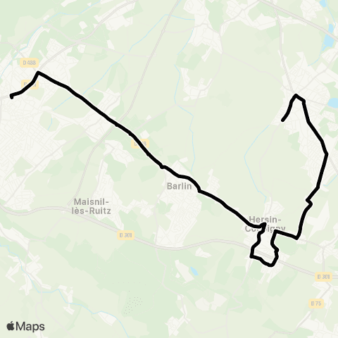 Tadao Scolaires  map