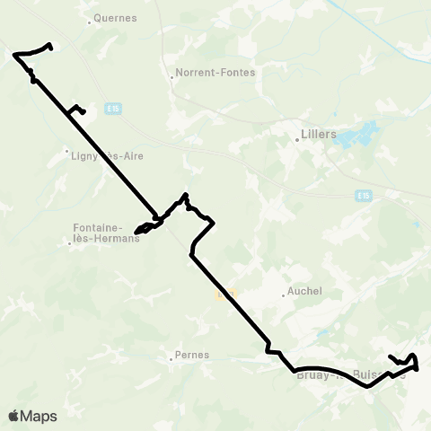 Tadao Scolaires  map