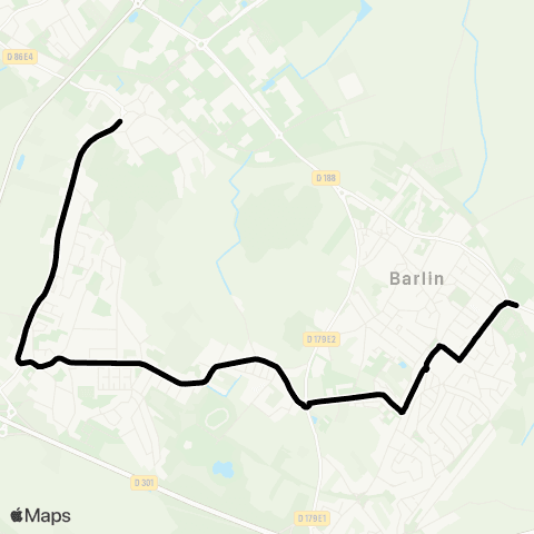 Tadao Scolaires  map