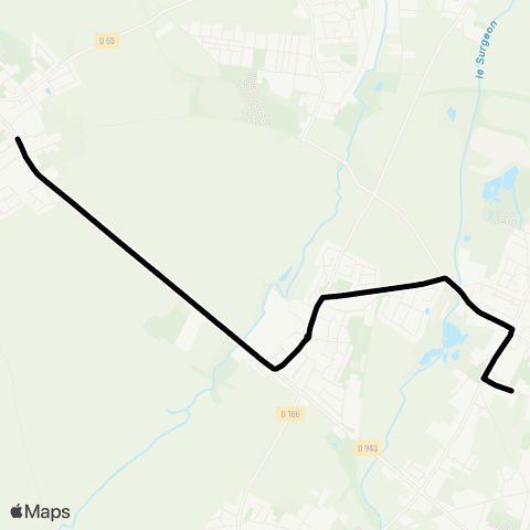 Tadao Scolaires  map