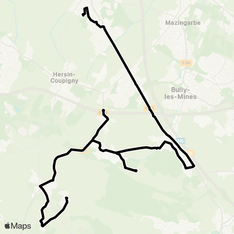 Tadao Scolaires  map