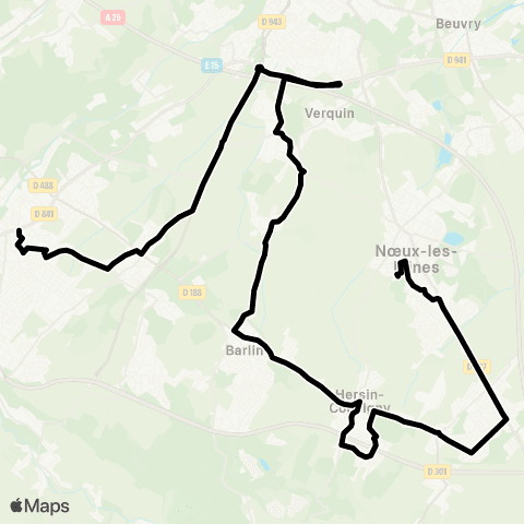 Tadao Scolaires  map