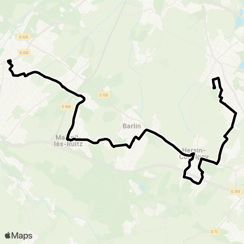 Tadao Scolaires  map