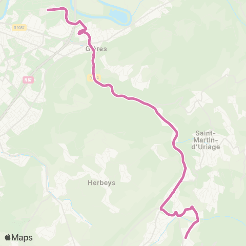 M Réso Bibl. Uni. / les Blanchères - Belmont la Chapel map