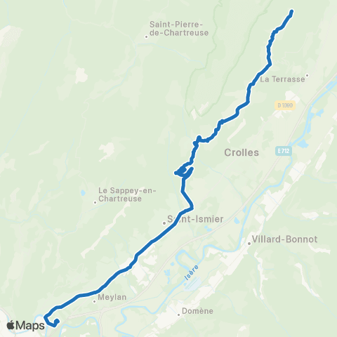 M Réso Col de Marcieu / Grand Sablon map