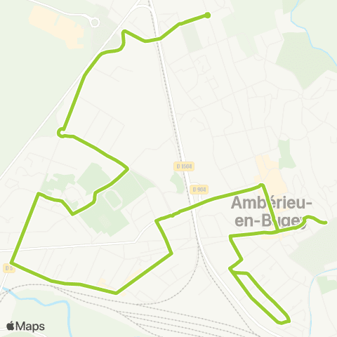 TAM Gendarmerie - Pensionnat map