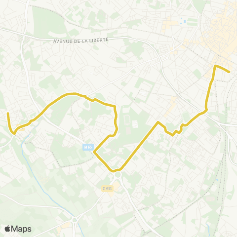 TaM Les Bouisses - Gare Saint-Roch map