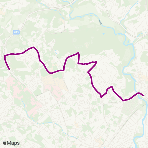 TaM Occitanie - Charles de Gaulle map