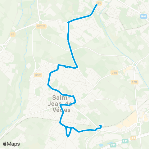 TaM Parc Font-Colombe - Saint-Jean le Sec map