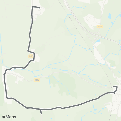 Tanéo Croisement - Pougues Gare map