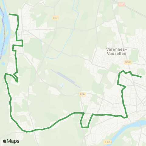 Tanéo Banlay - Front de Loire map