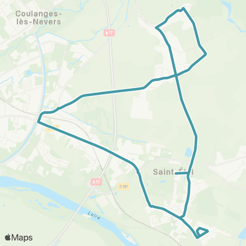 Tanéo École de Saint-Éloi map