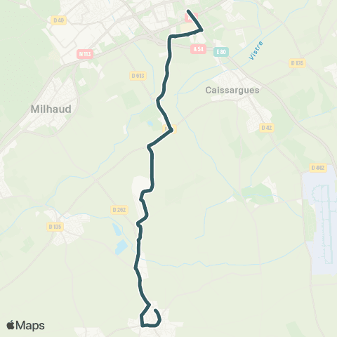 TanGO! Générac - Nîmes map