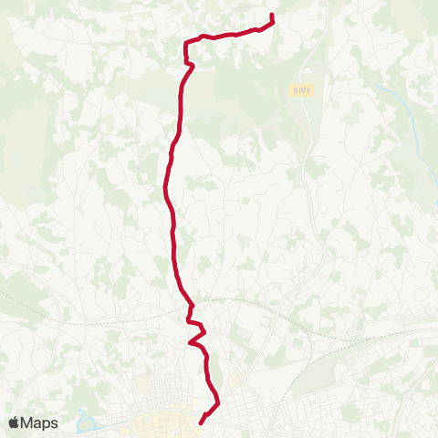 TanGO! Mas Michel - Daguet map