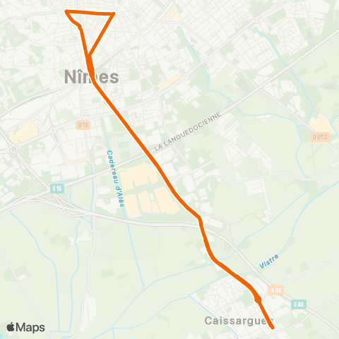 TanGO! Gambetta Coupole - Parking Relais A54 map