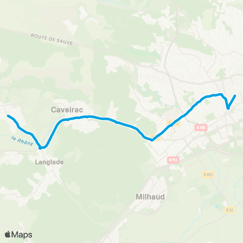 TanGO! Clarensac - Gare Feuchères map