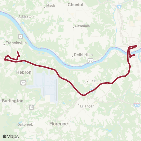 TANK Worldwide Blvd / North Hebron Express map