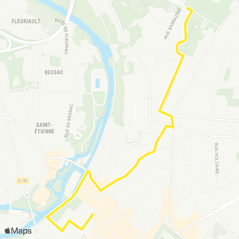 Tanlib Navette Colline Saint André map