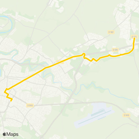 Tanlib Chauray MAAF / Trévins - Niort Gare SNCF map