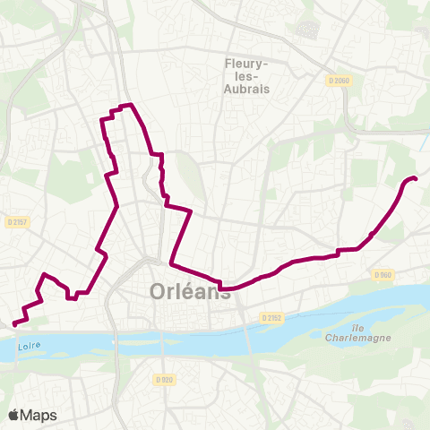 Tao Pont Europe - Ambert map