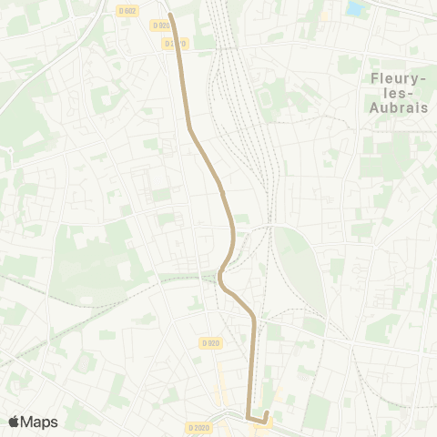 Tao Gare Orléans - Chapit'O map