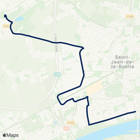 Tao Pont Europe - Maurice Genevoix map