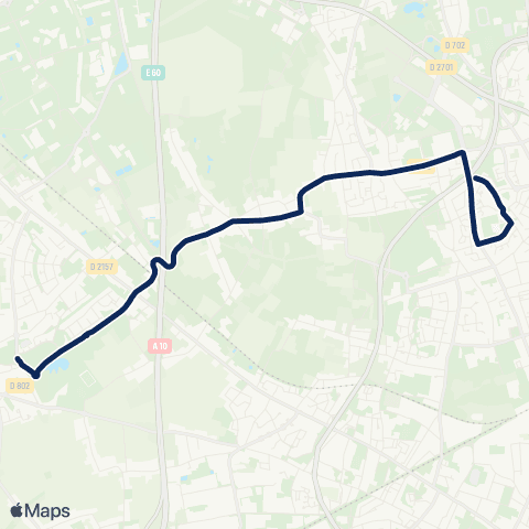 Tao Vilpot - Maurice Genevoix map