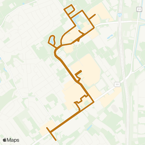 TARC Southern Indiana Shopper map