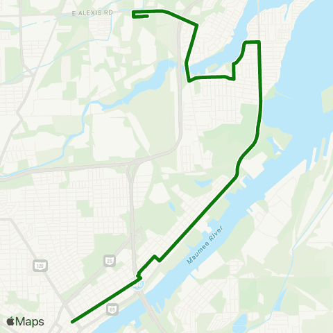 TARTA Meijer Alexis via Summit map