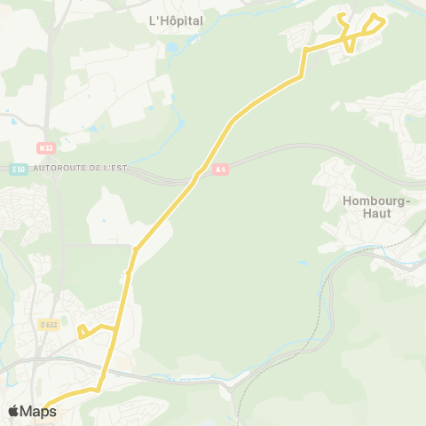 Transavold Gare routière map